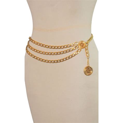 chanel belt gold chain|chanel gold chain belt dupe.